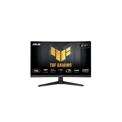 image ASUS Moniteur de Jeu TUF Gaming VG27WQ3B – 27 Pouces QHD, incurvé, 180 Hz, ELMB, FreeSync, 1 ms GTG (0,5 ms), 90 purcent DCI-P3, HDR, DisplayWidget Center