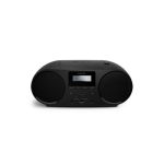 image produit Philips TAZ5000 Lecteur de CD/Radio FM Tout-en-Un, Bluetooth 5.4, USB, Batterie/Alimentation CA, Amplification Dynamique des Basses (Dynamic Bass), matériaux recyclés et Prise Casque 3,5 mm