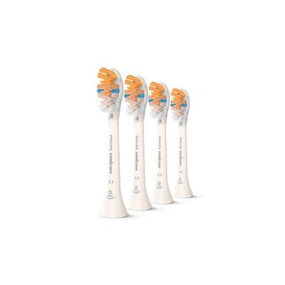 image Philips Sonicare A3 Premium tout-en-un - têtes de brosse à dents de rechange d'origine, blanc, lot de 4, HX9094/87