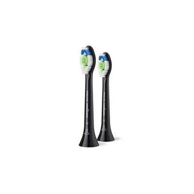 image Philips Sonicare W2 Optimal White - têtes de brosse à dents de rechange d'origine, noir, lot de 2, HX6062/88