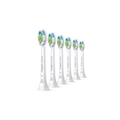 image Sonicare HX6066/87 Optimal White Lot de 6 Têtes de brosse à dents