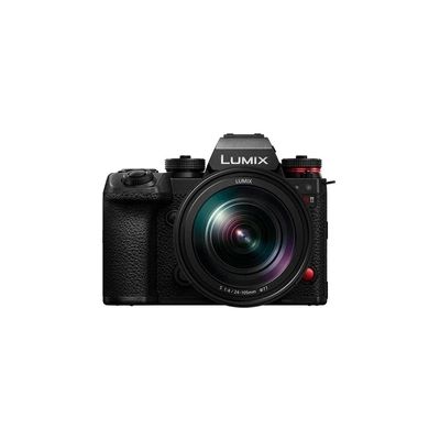 image Panasonic LUMIX S1RII Appareil Photo Hybride avec Objectif 24-105mm F4, Capteur Plein Format 44,3MP, Vidéo 8K, AF Hybride à Détection de Phase, Double Stabilisateur, Audio 32-bit - Kit Complet