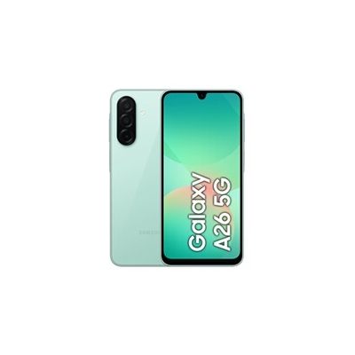 image Samsung Galaxy A26 5G, Smartphone Android, 128 Go, Smartphone déverrouillé, Vert d'eau