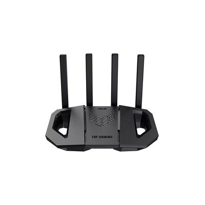 image ASUS TUF-BE6500 - Routeur Gaming Wi-FI 7 - Double Bande, 4K-QAM, Port 2.5Gbps, Mode Jeu Mobile, Support Mesh WiFi, Gear Accelerator, Adaptive QoS, Port Forwarding, Mobile Tethering