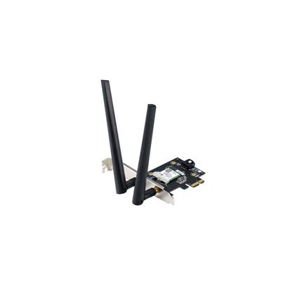 image ASUS PCE-BE6500 - Carte Réseau Wi-FI 7, Tri-Bande, 6500 Mbit/s, Bluetooth 5.4, WPA3 Network Security, OFDMA et MU-MIMO, Multi-Link Operation