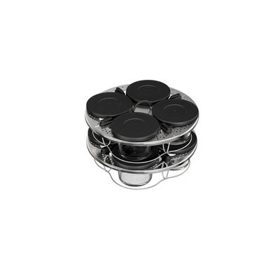 Moulinex Kit de 8 verrines superposables, Cookeo, Couvercles, Entrées, Yaourts et desserts, XA6140E0 image Moulinex Kit de 8 verrines superposables, Cookeo, Couvercles, Entrées, Yaourts et desserts, XA6140E0