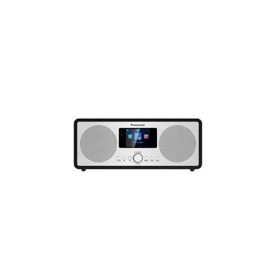 image Panasonic RF-D40EG-K Radio Internet et Dab+/FM avec Bluetooth, 6W, Haut-Parleurs de 7,5 cm, Écran Couleur TFT de 2,4, Alarme et Minuterie de Mise en Veille, Télécommande, USB, Wi-FI, Noir