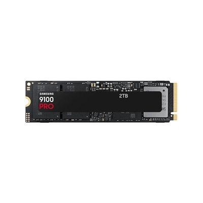 image Samsung SSD Interne 9100 Pro, NVMe 2.0 PCIe 5.0x4, Capacité 2To, Vitesse de Lecture jusqu'à 14 800 Mo/s, Les Performances de la Gen5, MZ-VAP2T0BW