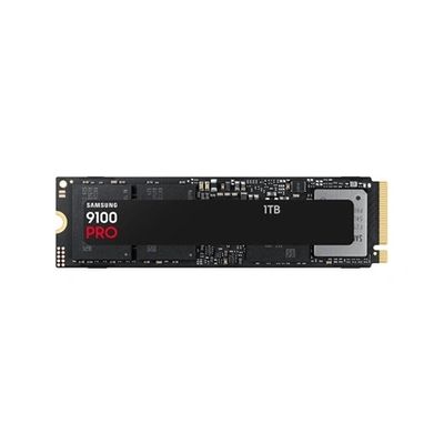 image Samsung SSD Interne 9100 Pro, NVMe 2.0 PCIe 5.0x4, Capacité 1To, Vitesse de Lecture jusqu'à 14 800 Mo/s, Les Performances de la Gen5, MZ-VAP1T0BW