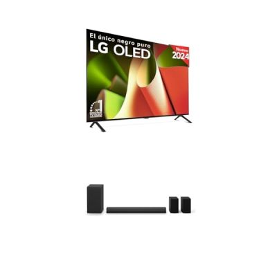image LG TV OLED 2024 | OLED77B4 | 77'' (195 cm) | OLED| Processeur α8 AI 4K |Dolby Vision & Atmos | Alexa
