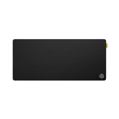 image SteelSeries QcK XL Performance Control Tapis de Souris Gaming – Densité supplémentaire pour Une Glisse Fluide – Coutures discrètes – Base en Caoutchouc néoprène antidérapant – Taille 900 x 400 mm