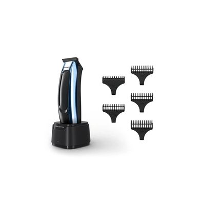 image Rowenta Barber Experience, Tondeuse de finition pour homme, Lame en T, Revêtement DLC, Auto-affûtage, TN1851E0