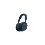 image produit Sony WH-1000XM6 Casque sans-Fil Bluetooth à réduction de Bruit Noir, Son Hi-Res Unique, Confortable, Conception Pliable, Etui résistant, 30h Autonomie, iOS & Android - Bleu Nuit