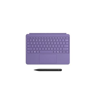 image Clavier Microsoft Surface Pro 12'' avec Stylet Surface Slim Pen | Compatible avec Surface Pro 12 Pouces | Violet (Clavier AZERTY)