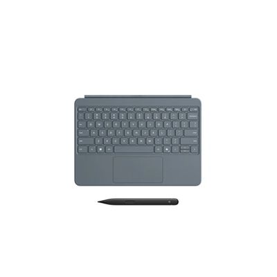 image Clavier Microsoft Surface Pro 12'' avec Stylet Surface Slim Pen | Compatible avec Surface Pro 12 Pouces | Océan (Clavier AZERTY)