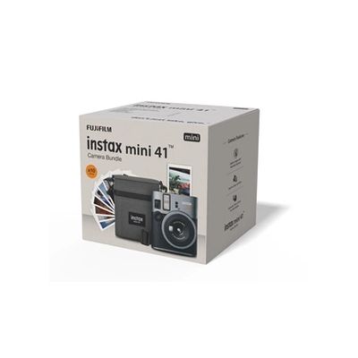 image Pack instax mini 41 noir (1 mini 41 + 1 film + 1 housse)