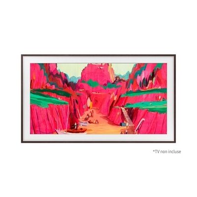 image Cadre The Frame 75\" Noyer 2025