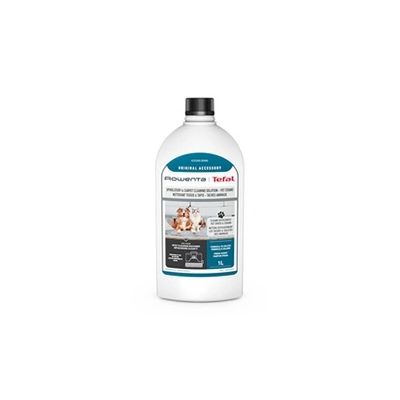 image Rowenta Clean It Solution Solution nettoyante tissus et taches d’Animaux pour tissus et tapis - 1L XD5320F0, Blanc