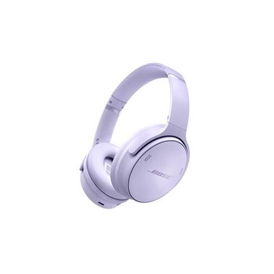 image Bose QuietComfort Headphones, Casque sans fil immersif à réduction de bruit, Casque supra-aural Bluetooth avec micro intégré d’une autonomie allant jusqu’à 24 heures, Mauve Poudré - Édition Limitée