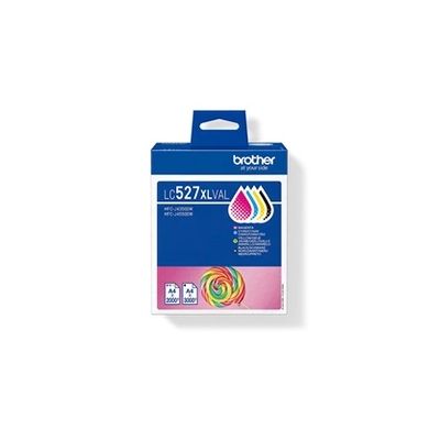 image Brother LC527XLVAL Cartouche d'encre d'origine, Pack économique