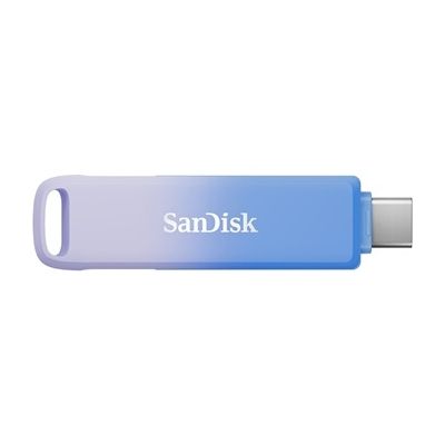 image SanDisk Creator Phone Drive 128 Go Clé USB pour iPhone/iPad, PC, Mac (2-en-1 iPhone stockage, Lightning & USB Type-C Connecteur, Sauvegarde automatique, Inclut 3 mois d’Adobe Lightroom, métal robuste)