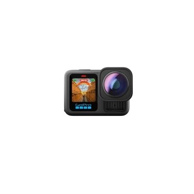 image GoPro HERO13 Black Ultra Wide Edition - Caméra d'action étanche avec vidéo 5.3K60, Photo 27MP, Champ de Vision optimisé à 177 degrés + compatibilité avec Les objectifs de la série HB