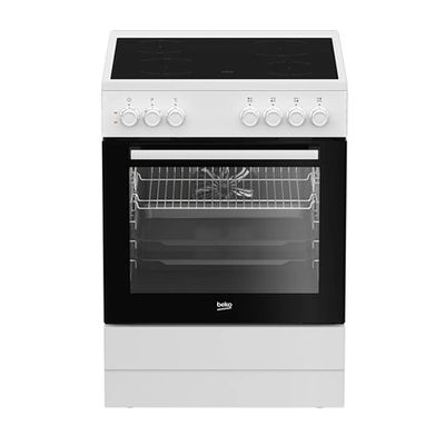 Cuisinière vitrocéramique Beko FBE67100GWS 60 cm