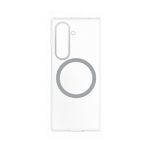 image produit Designed for Samsung Yuchuan Coque magnétique en Deux Parties pour Galaxy Z Fold7 avec Aimant pour Fixer des Gadgets, Compatible avec Chargeur Qi2, Transparent