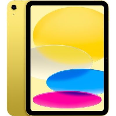 image Apple iPad avec Puce A16 : Écran Liquid Retina 11 Pouces, 128 Go, Wi-FI 6, caméras Avant/arrière 12 Mpx, Touch ID, autonomie d’Une journée – Jaune