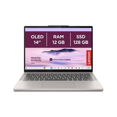 image Chrome 14M9610 14\" MediaTek Kompanio Ultra 910 12 Go RAM 128 Go SSD Coquillage