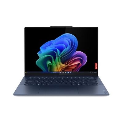 Yoga Slim 7 14Q8X9 14,5\" Ecran tactile Copilot+ Snapdragon X Plus 16 Go RAM 512 Go SSD Bleu cosmique