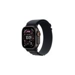 image produit Apple Watch Ultra 3 [GPS + Cellular 49 mm] Montre connectée Course à Pied et Multisport avec boîtier Titane Noir et Boucle Alpine Noir. Communications Satellite, Suivi santé et activité - livrable en France