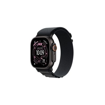 image Apple Watch Ultra 3 [GPS + Cellular 49 mm] Montre connectée Course à Pied et Multisport avec boîtier Titane Noir et Boucle Alpine Noir. Communications Satellite, Suivi santé et activité