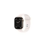 image produit Apple Watch Series 11 [GPS + Cellular 42 mm] Montre connectée avec boîtier Or et Bracelet Sport Rose Tendre. Score de Sommeil, Moniteur d’activité, Suivi de la santé, écran Toujours activé