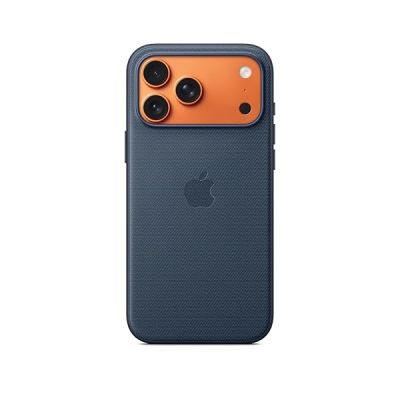 image Apple Coque en Tissage Technique avec MagSafe pour iPhone 17 Pro Max - Bleu ​​​​​​​