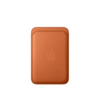 image Apple Porte-Cartes en Tissage Fin pour iPhone avec MagSafe - Roux orangé ​​​​​​​