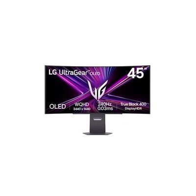 image LG Ultragear™ 45GX900A-B.AEU Ecran PC Gaming 45" - Dalle OLED résolution QHD (3440 x 1440), 0,03ms 240Hz, DisplayHDR™400 True Black, DCI-P3 98.5% (CIE1976), FreeSync Premium Pro, G-Sync Compatible