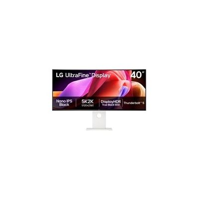 image LG UltraWide™ 40U990A-W.AEU Ecran PC Ultra Large 40" - Dalle IPS résolution WUHD (5120x2160), 5ms GtG 120Hz, DisplayHDR™600, DCI-P3 99% (CIE1976), FreeSync Premium