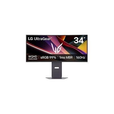image LG Ultragear™ 34G600A-B.AEU Ecran PC Gaming 34" - Dalle VA résolution WQHD (3440 x 1440), 5ms GtG 160Hz, HDR 10, sRGB 99% (CIE1931), FreeSync Premium