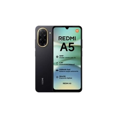 image XIAOMI Redmi A5 Smartphone 6.88" 3GB/64GB Dual SIM 4G 5200mAh 15W Negro