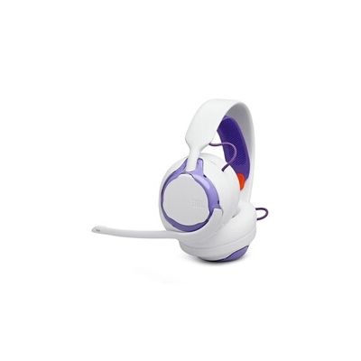 image JBL Quantum 250, Casque Gaming Filaire, Son Spatial JBL Quantum, Micro à réduction de Bruit, câble 3,5 mm, pièces remplaçables, Compatible avec Apple, PC, Xbox, PlayStation, Nintendo Switch, Blanc