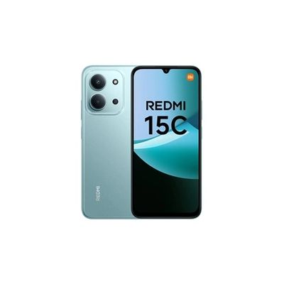 image XIAOMI Redmi 15C Smartphone 2025, 4Go RAM 256 Go ROM, Triple caméra arrière de 50MP avec IA, Écran 6,9 Pouces Batterie 6000 mAh, Affichage de Soins oculaires 120 Hz, Pas de Chargeur. (Green, 4+256G)