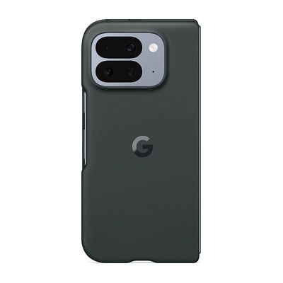 image Coque Pixelsnap pour Google Pixel 10 Pro Fold – Protection Durable – Silicone résistant aux Taches – Coque Google Pixel – Noir Volcanique (Made by Google)