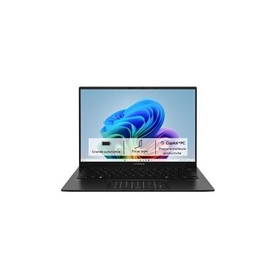 Zenbook 14 UM3406KA-QD016W 14\" Copilot+ AMD Ryzen AI 5 16 Go RAM 512 Go SSD Noir jade
