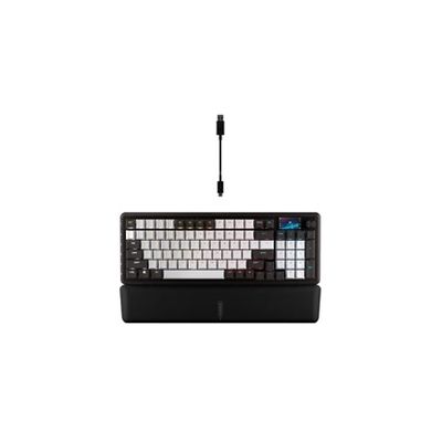 VANGUARD 96 mécanique gaming - écran LCD - Switchs CORSAIR MLX - flashtap - bicolore