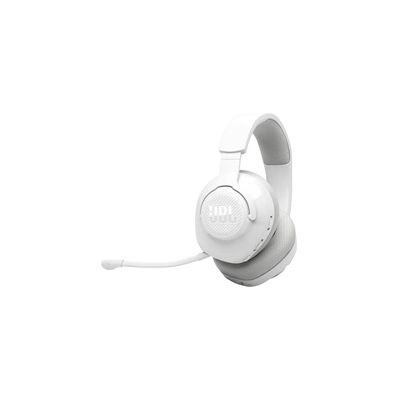 image JBL Quantum 360 Casque gaming circum-auriculaire sans fil, double connexion 2,4 GHz et Bluetooth, autonomie 22 h, micro amovible, compatible avec plusieurs plateformes, blanc