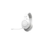 image produit JBL Quantum 360 Casque gaming circum-auriculaire sans fil, double connexion 2,4 GHz et Bluetooth, autonomie 22 h, micro amovible, compatible avec plusieurs plateformes, blanc