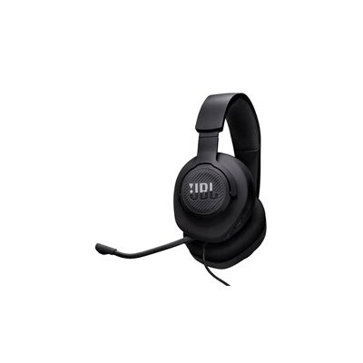 image JBL Quantum 100M2 Casque gaming filaire circum-auriculaire avec microphone amovible, son JBL QuantumSOUND Signature, câble jack 3,5mm, compatible avec de nombreuses plate-formes, fonction mute, noir
