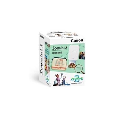 Kit Zoemini 2 Edition Zootopie 2 - Blanc + 10 recharges + Housse Zootopie 2 + Stickers