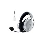 image produit Razer BlackShark V3 Pro - Casque ANC sans Fil pour l’Esport - Annulation Active - Haut-parleurs 50mm - Micro HyperClear Amovible - Wireless 2,4 GHz & Bluetooth - FPS - PC/Mac | Blanc - livrable en France